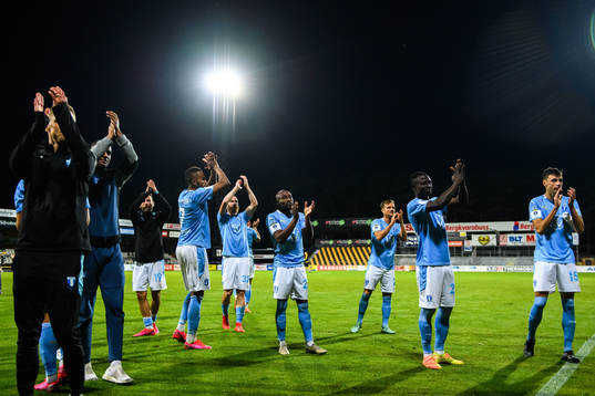Malmö FFs spelare tackar publiken