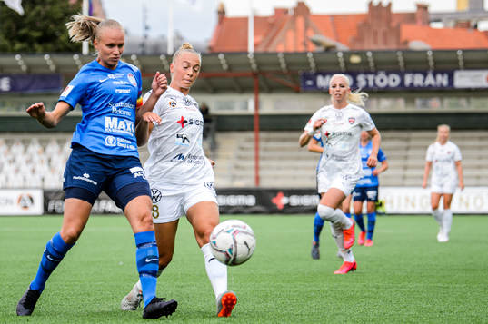 Eskilstunas Matilda Plan och Rosengårds Hanna Bennison