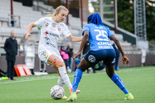 Rosengårds Fiona Brown och Eskilstunas Sonia Okobi