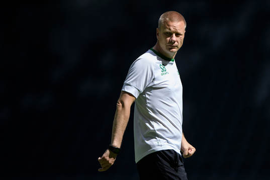 Hammarbys tränare Stefan Billborn