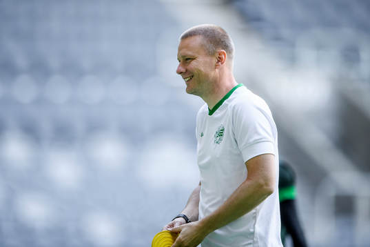 Hammarbys tränare Stefan Billborn