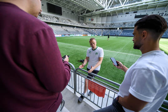 Hammarbys tränare Stefan Billborn