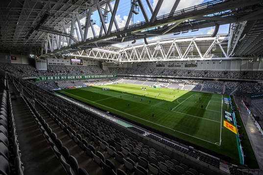 Vy från läktarplats