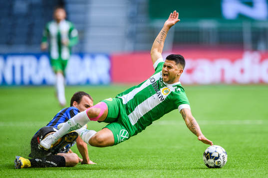 Sirius Adam Hellborg och Hammarbys Paulinho
