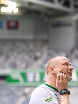 Hammarbys tränare Stefan Billborn