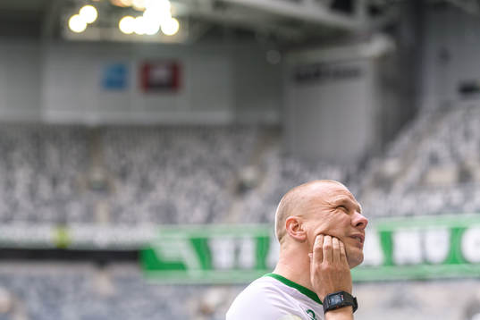 Hammarbys tränare Stefan Billborn
