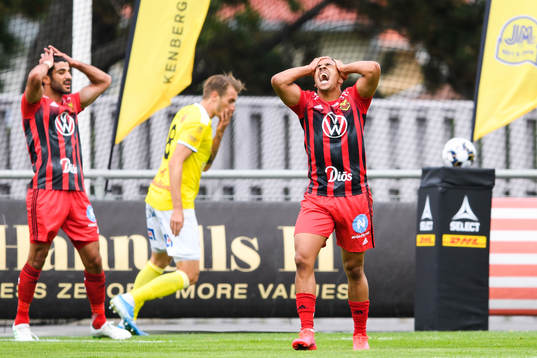 Östersunds Marco Weymans deppar