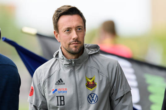 Östersunds tränare Ian Burchnall