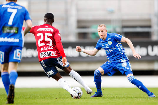 Örgrytes Abdul Razak och Sundsvalls Tobias Eriksson