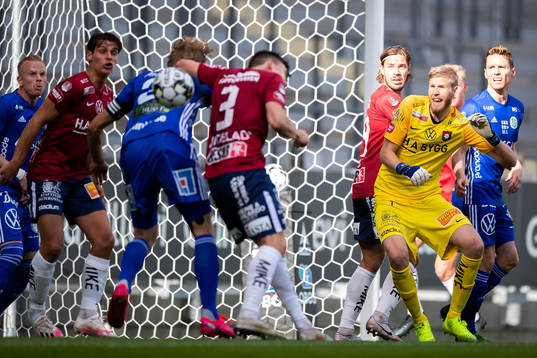 Örgrytes målvakt Fredrik Andersson