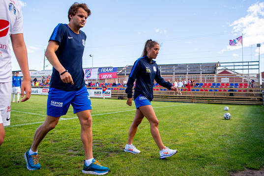 Bendik Kristoffersen, assistant coach, and Renate