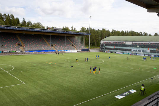 Vy från läktarplats
