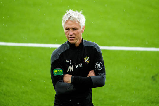 Ljungskiles tränare Jörgen Wålemark innan