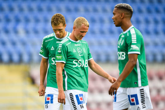 Brages Alexander Ekblad och André Kamp deppar