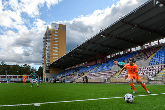 AFC Eskilstunas Ferid Ali och Brages Lukas Hiltunen