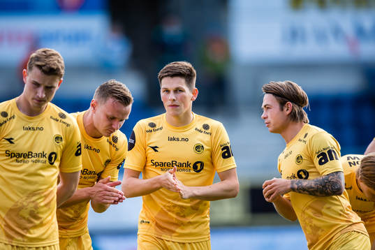 Sondre Brunstad Fet and Patrick Berg of Bodø/Glimt