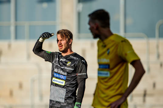 Ljungskiles målvakt Erik Dahlin