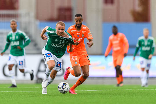 Brages André Kamp och AFC Eskilstunas Ferid Ali