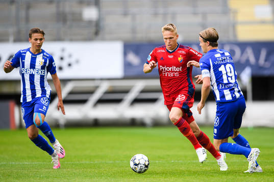 Djurgårdens Jonathan Augustinsson och IFK Göteborgs