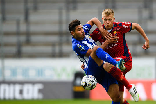 IFK Göteborgs Hosam Aiesh och Djurgårdens Jonathan