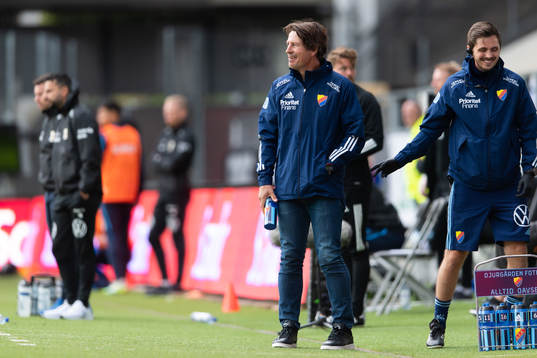 Djurgårdens tränare Thomas Lagerlöf
