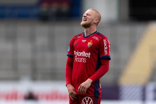 Djurgårdens Kalle Holmberg deppar