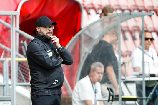 Varbergs tränare Joakim Persson