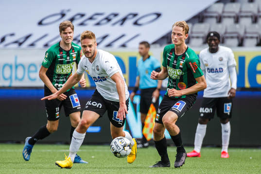 Örebros Johan Mårtensson och Varbergs Alexander Johansson