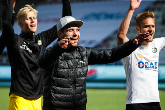 Örebros Nordin Gerzic jublar