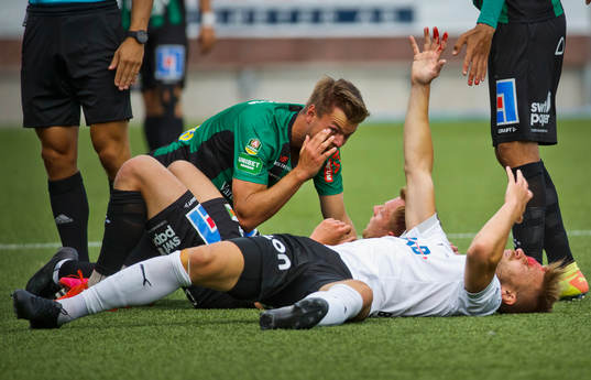 Varbergs Jesper Modig och Örebros Erik Björndahl är