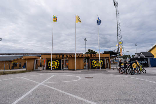 Entrén till Strandvallen