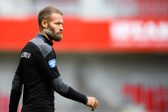 Helsingborgs tränare Olof Mellberg