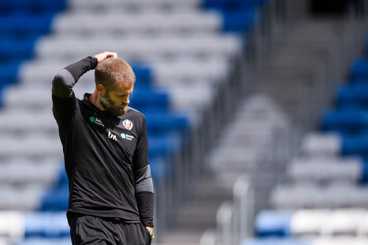 Helsingborgs tränare Olof Mellberg