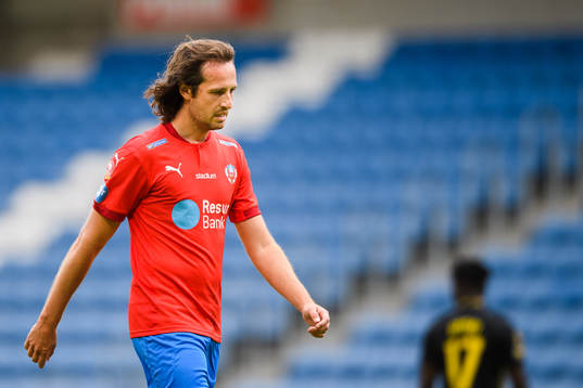 Helsingborgs Mikkel Mix Diskerud deppar