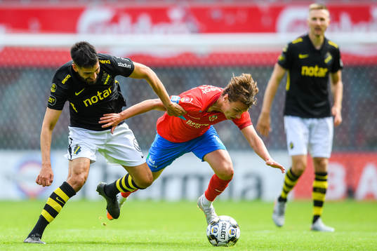 s Stefan Silva och Helsingborgs Alex Timossi Andersson