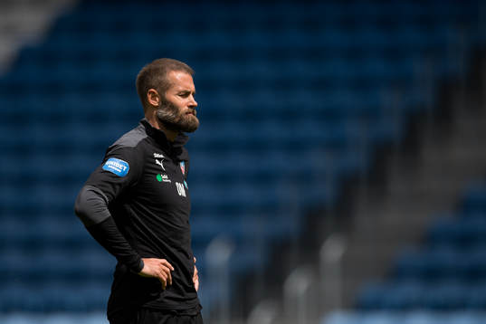 Helsingborgs tränare Olof Mellberg