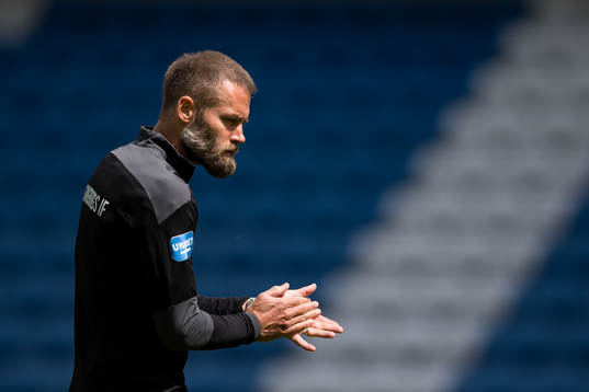 Helsingborgs tränare Olof Mellberg