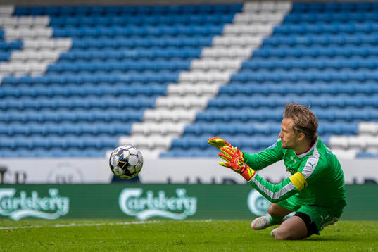 Helsingborgs målvakt Anders Lindegaard