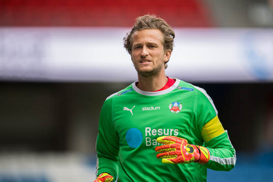 Helsingborgs målvakt Anders Lindegaard