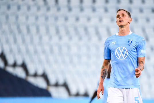 Malmö FFs Sören Rieks deppar