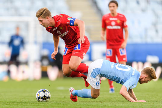 IFK Norrköpings Alexander Fransson och Malmö FFs Anders