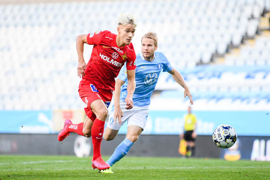 IFK Norrköpings Pontus Almqvist och Malmö FFs Oscar