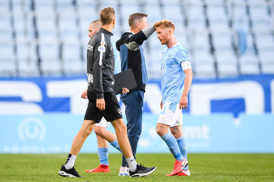 Malmö FFs tränare Jon Dahl Tomasson och Anders