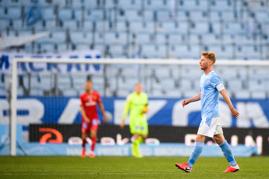 Malmö FFs  Anders Christiansen deppar