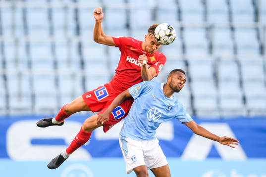 IFK Norrköpings Henrik Castegren och Malmö FFs Isaac