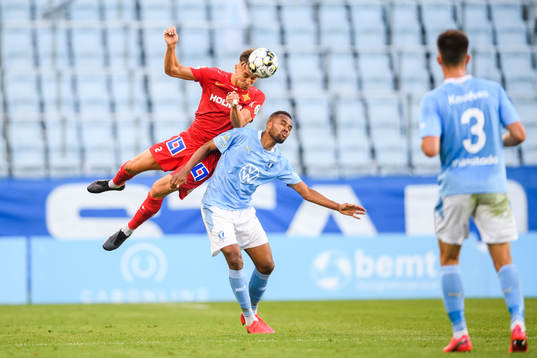 IFK Norrköpings Henrik Castegren och Malmö FFs Isaac