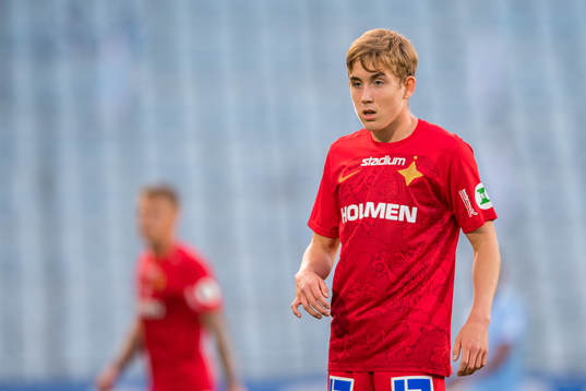 IFK Norrköpings Ísak Bergmann Jóhannesson