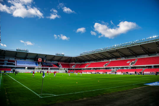 Interiör av Guldfågeln Arena