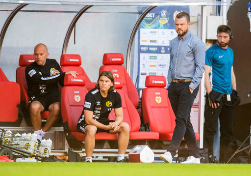 Elfsborgs manager Jimmy Thelin