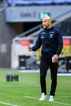 Sirius tränare Henrik Rydström